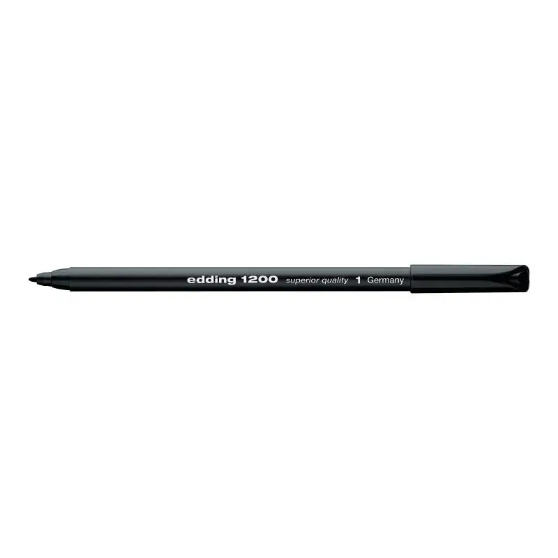Edding Color Pen 1200 Black Schwarz (4-1200001) (41200001)