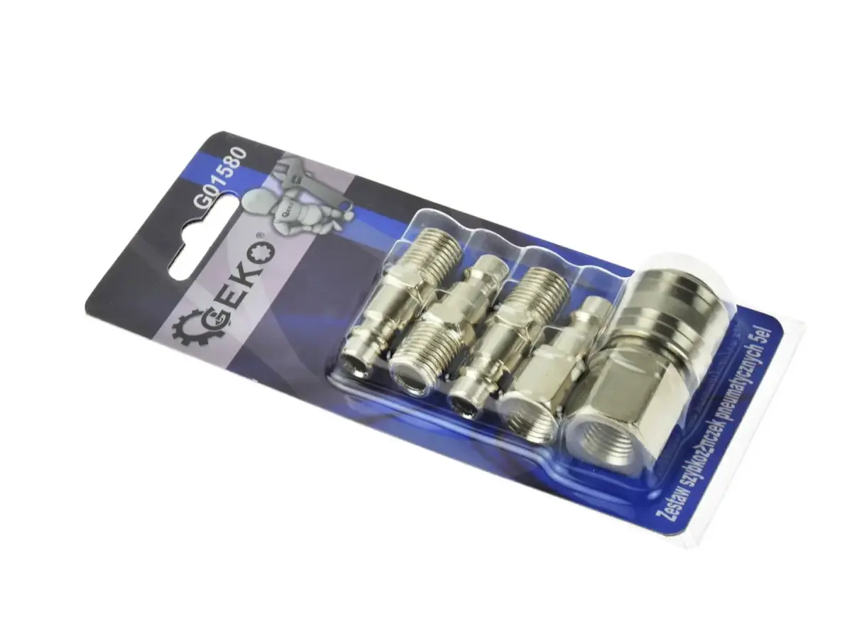 European standard quick coupler set, 5 pcs