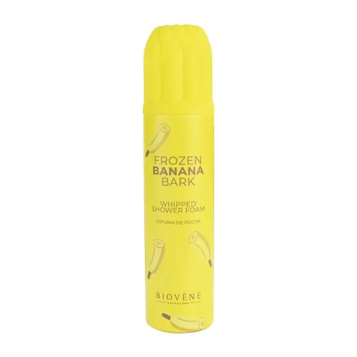 Biovene, Frozen Banana Bark, Hydrating, Shower Mousse, 250 ml