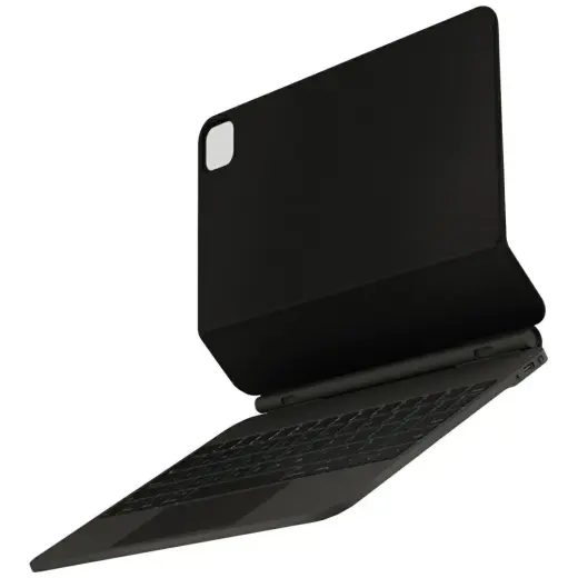 UNIQ Venno Pro Magnetic Smart чехол-книжка с клавиатурой и поддержкой MagSafe для iPad Pro M4 (2024) чёрный
