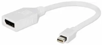 Адаптер Gembird Mini DisplayPort - DisplayPort белый