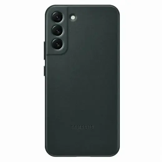 EF-VS906LGE Samsung Leather Cover for Galaxy S22+ Green