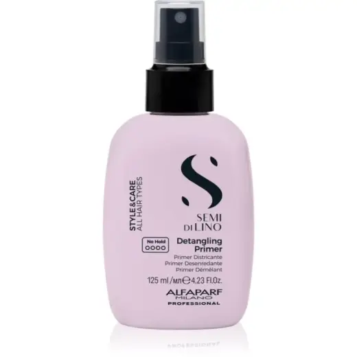 Alfaparf Milano Semi Di Lino Style&Care Detangling Primer Pre-styling Cream for Easy Combing 125 Ml