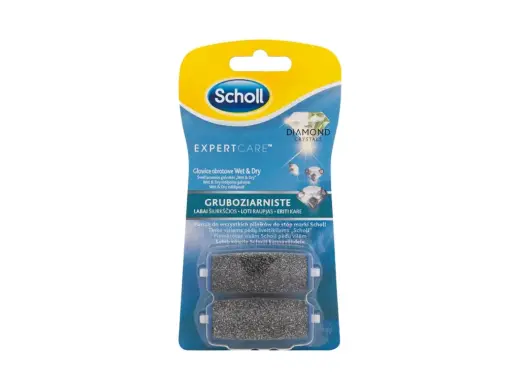 Scholl Expert Care Wet & Dry Roller Heads with Diamond Crystals Extra Coarse Pedicure 2 pc
