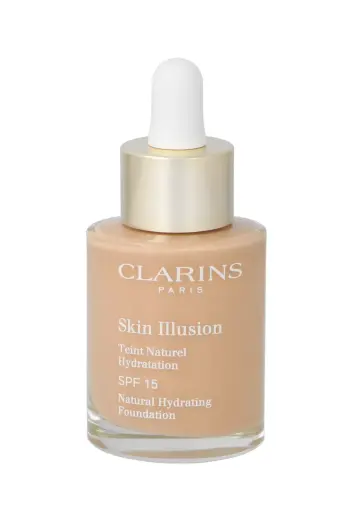 Clarins Skin Illusion Natural Hydrating Foundation Spf15 112 Amber 30ml