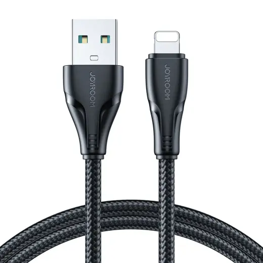 Joyroom S-UL012A11 Surpass Series провод для передачи данных и зарядки | USB-A на Lightning | 12W | 2m | черный