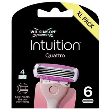 Wilkinson Sword Intuition Quattro ( 6 ks ) - Náhradní hlavice