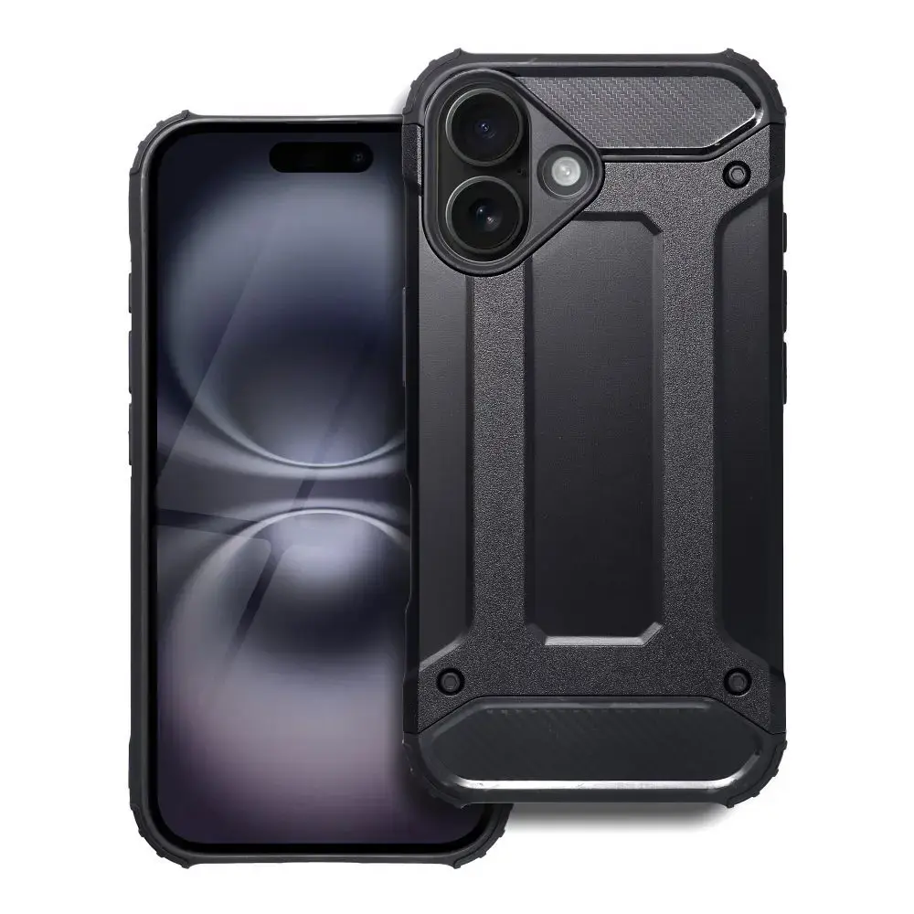 Armor maciņš telefonam iPhone 16 melns