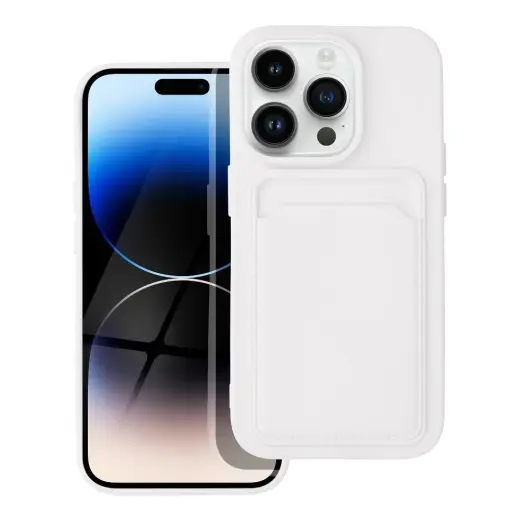 Case for iPhone 14 PRO Card Case white