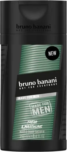 Bruno Banani Made 3 in 1 Refreshing Shower Gel for Men 250 Ml