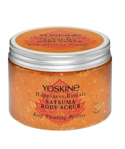 Yoskine, Happiness Rituals, Satsuma, Peeling, Body Scrub, 300 ml
