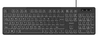 Klaviatūra Savio KB-04 Backlit