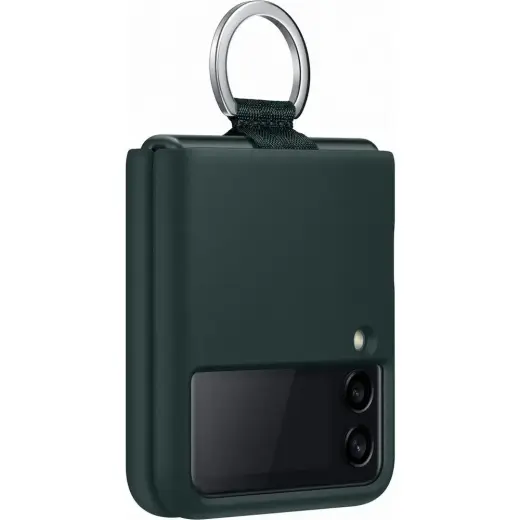 EF-PF711TGE Samsung Silicone Cover for Galaxy Z Flip 3 Green