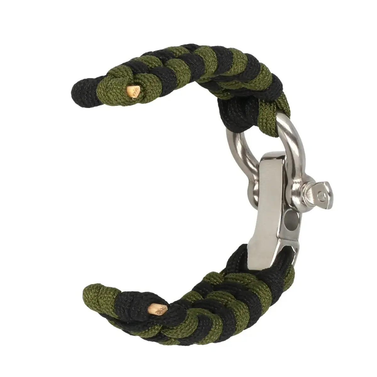 Toptel universāla viedpulksteņa siksniņa priekš (22 mm) | neilons | zaļa/melna