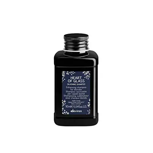 Davines Mini Heart of Glass Silkening Shampoo for Blondes 3.04 Oz/ 90 Ml