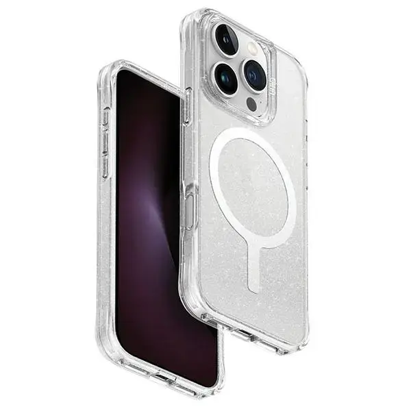 UNIQ etui LifePro Xtreme iPhone 16 Pro 6.3" Magclick Charging przezroczysty|tinsel lucent
