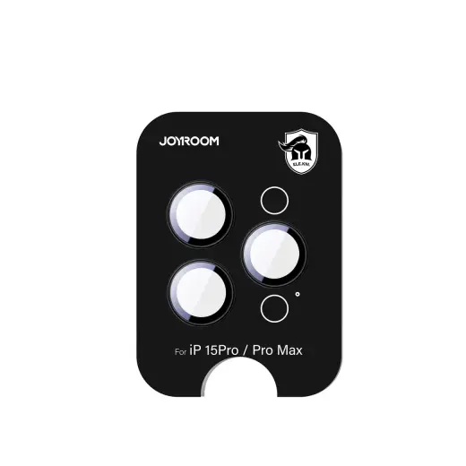 Joyroom JR-MFY0244 Glass Screen Protector for iPhone 15 Pro|15 Pro Max Lenses - Graphite
