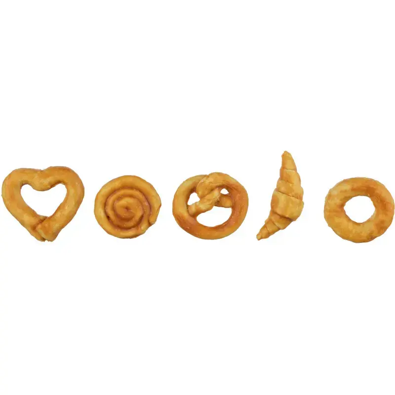 Gardums suņiem - Trixie Denta Fun pastry set made of collagen, 100 g