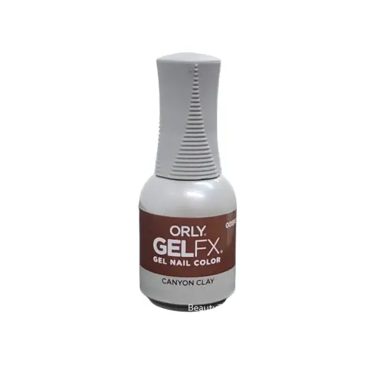 Orly, Gelfx Gel Nail Polish, Semi-Permanent, Semi-Permanent Nail Polish, Canyon Clay, 18 ml