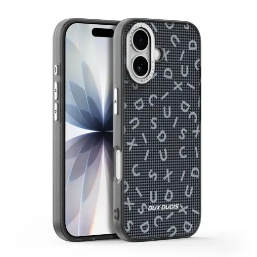 Dux Ducis MORO telefoni ümbris iPhone 17 must