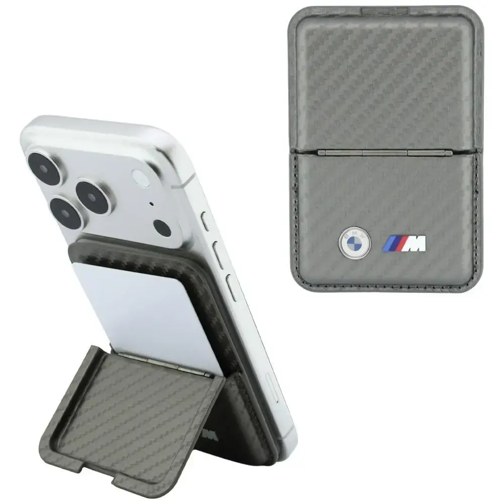Wallet BMW M Carbon Metal Logos