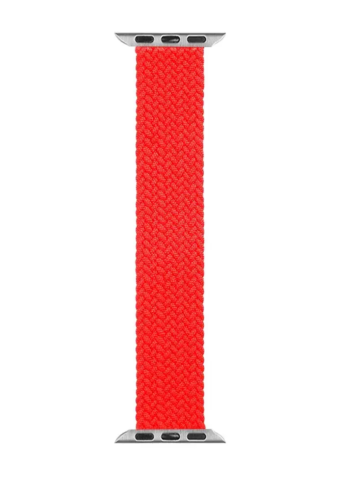 Tactical 778s Braided String Band for Watch 1|2|3|4|5|6|7|SE 42|44|45mm size M Red