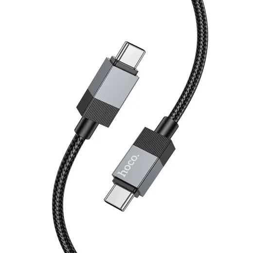 HOCO X110 data transfer and charging cable | USB-C to USB-C | PD, QC 3.0 | 60W | 1m | black