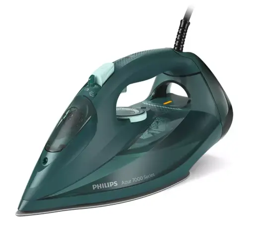 PHILIPS 7000  sērijas Tvaika gludeklis, dziļa, opāla zaļa