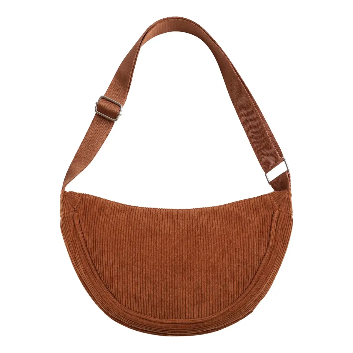 TFO Universal corduroy Moon Bag Brown