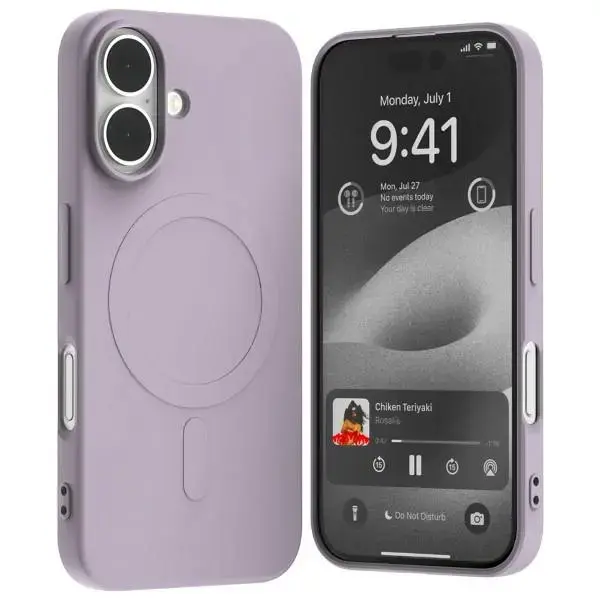 Mercury MagSafe Semi-Silicone iPhone 16 6,1" liliowy fiolet |lilac purple