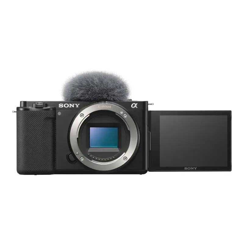 Sony Camera Compact VLog ZV-E10 ZVE10 Body black Schwarz (ZVE10BDI EU) SONYEU) SONY EU)