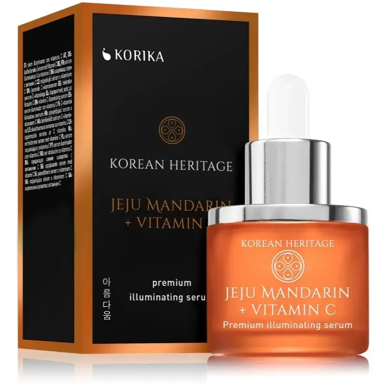 KORIKA Korean Heritage Jeju Mandarin + Vitamin C Premium Face Serum (Brightening) 30ml
