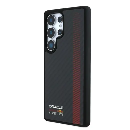Red Bull Carbon Powerbar MagSafe Case for iPhone Samsung Galaxy S25 Ultra Black