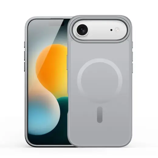 Dux Ducis Yind telefono dėklas su MagSafe palaikymu iPhone 17 Air pilkas