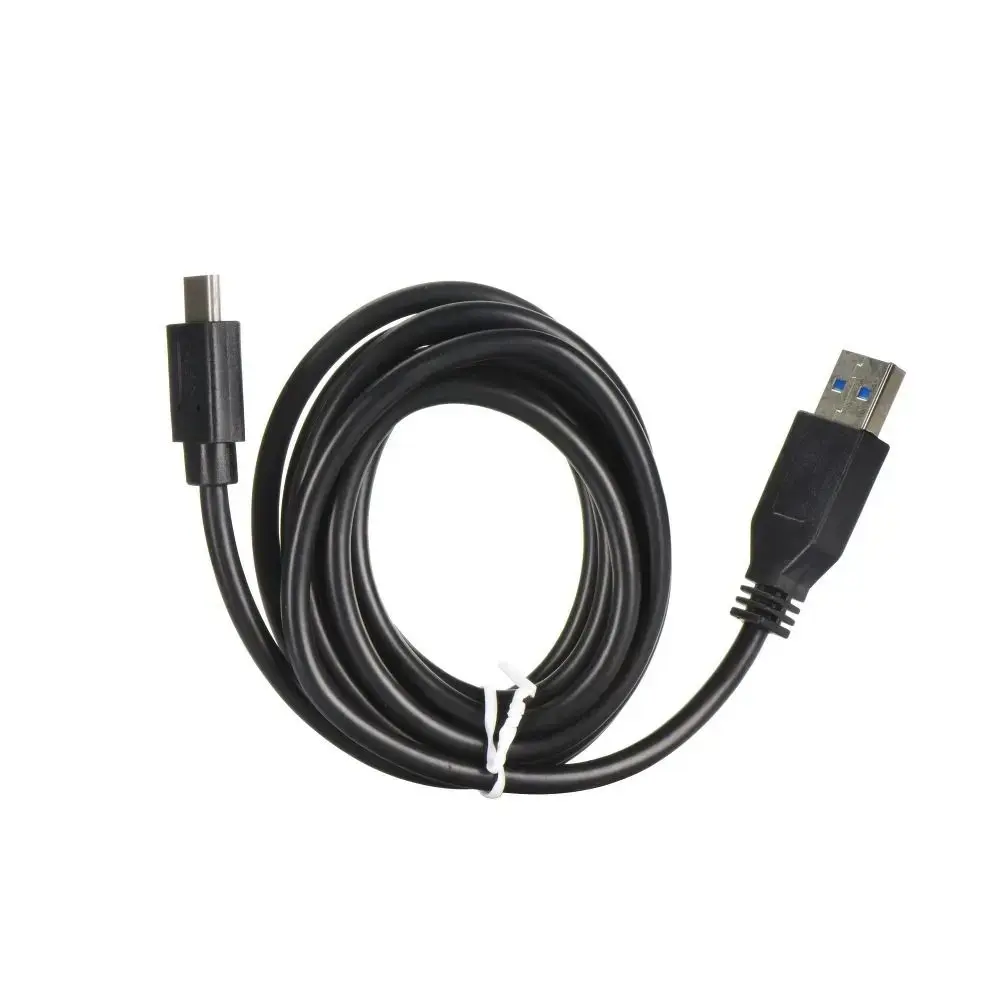 HD2 datu pārraides un uzlādes vads | USB-A uz USB-C | 10W | 2m | melns