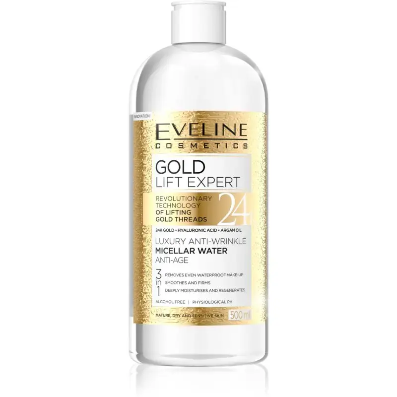 Eveline Gold Lift Expert Anti-aging Micellar Water 500 Ml