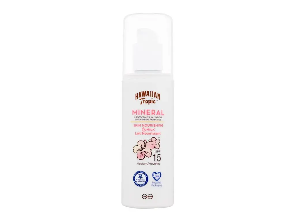 Hawaiian Tropic Mineral Skin Nourishing Milk SPF15 Sun Body Lotion 100 ml