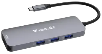 Dokstacija Verbatim USB-C Pro Multiport Hub 8 Port