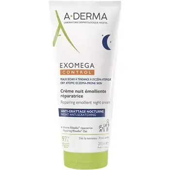 Exomega Control Emollient Night Cream - Noční emolienční krém