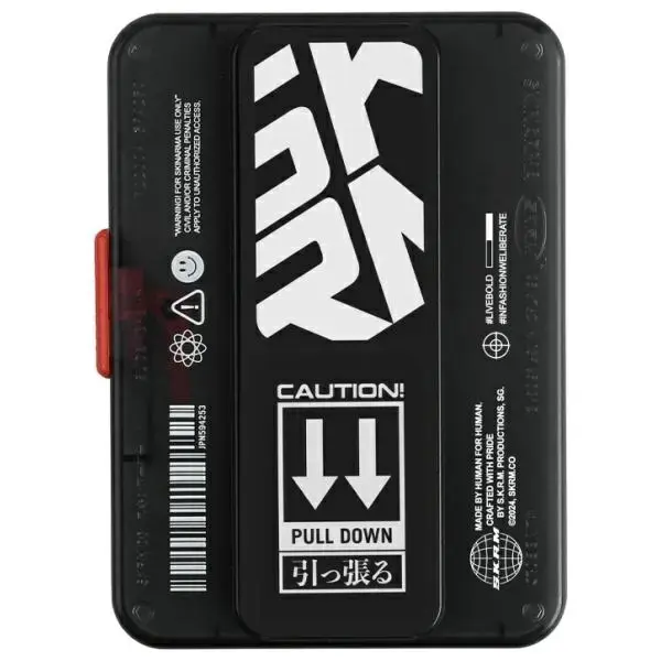 Wallet Skinarma Mirage Phaze Magnetic Grip Stand black