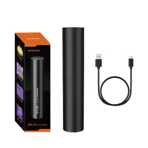 UV-taskulamp Supfire S11-H, 365NM, USB-C