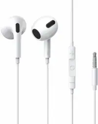Проводные наушники Baseus Encok H17 3,5 мм minijack белый (NGCR020002)