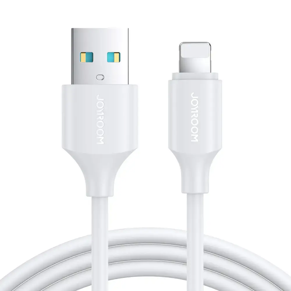 Joyroom USB Charging | Data Cable - Lightning 2.4A 1m White (S-UL012A9)
