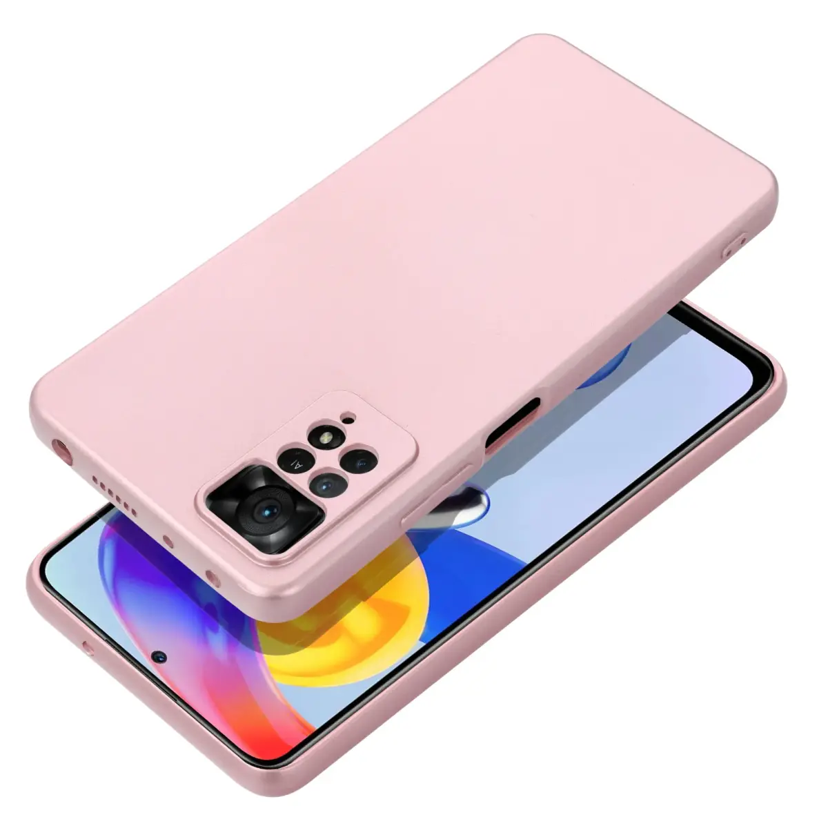 METALLIC Case for XIAOMI Redmi 15C (173,16 x 81,07 x 8,2) pink