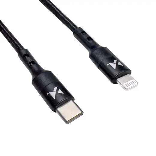 Wozinsky cable USB Type C - Lightning Power Delivery 18W 1m black (WUC-PD-CL1B)