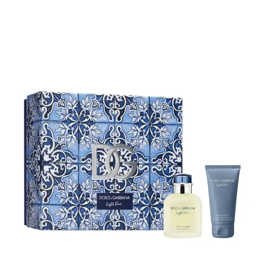 Set Dolce & Gabbana: Light Blue, Eau De Toilette, For Men, 75 ml *Tester + Light Blue, Moisturizing, After-Shave Balm, 50 ml