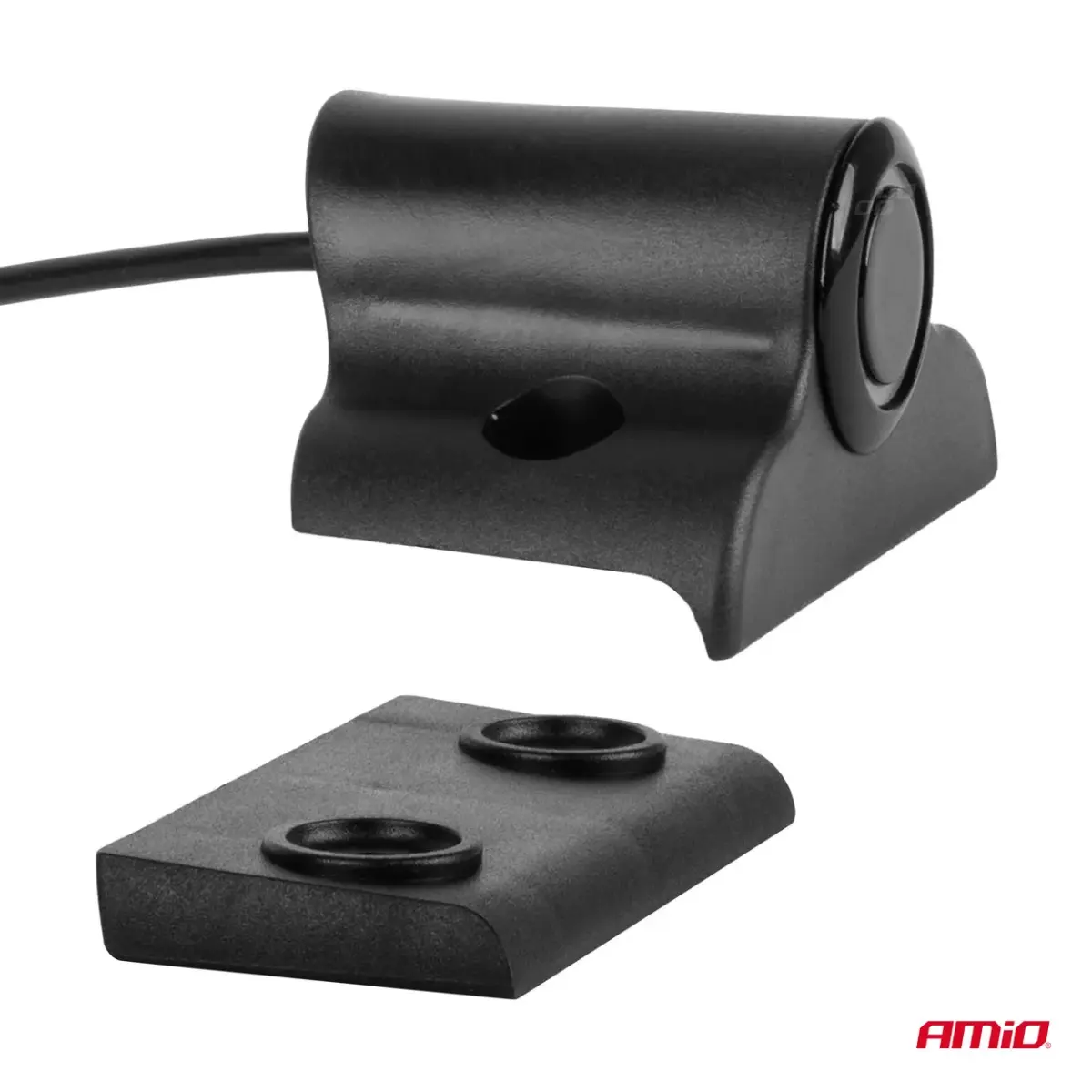Parking assistant system LED-GRAF 3D 8 sensor black TRUCK 19mm