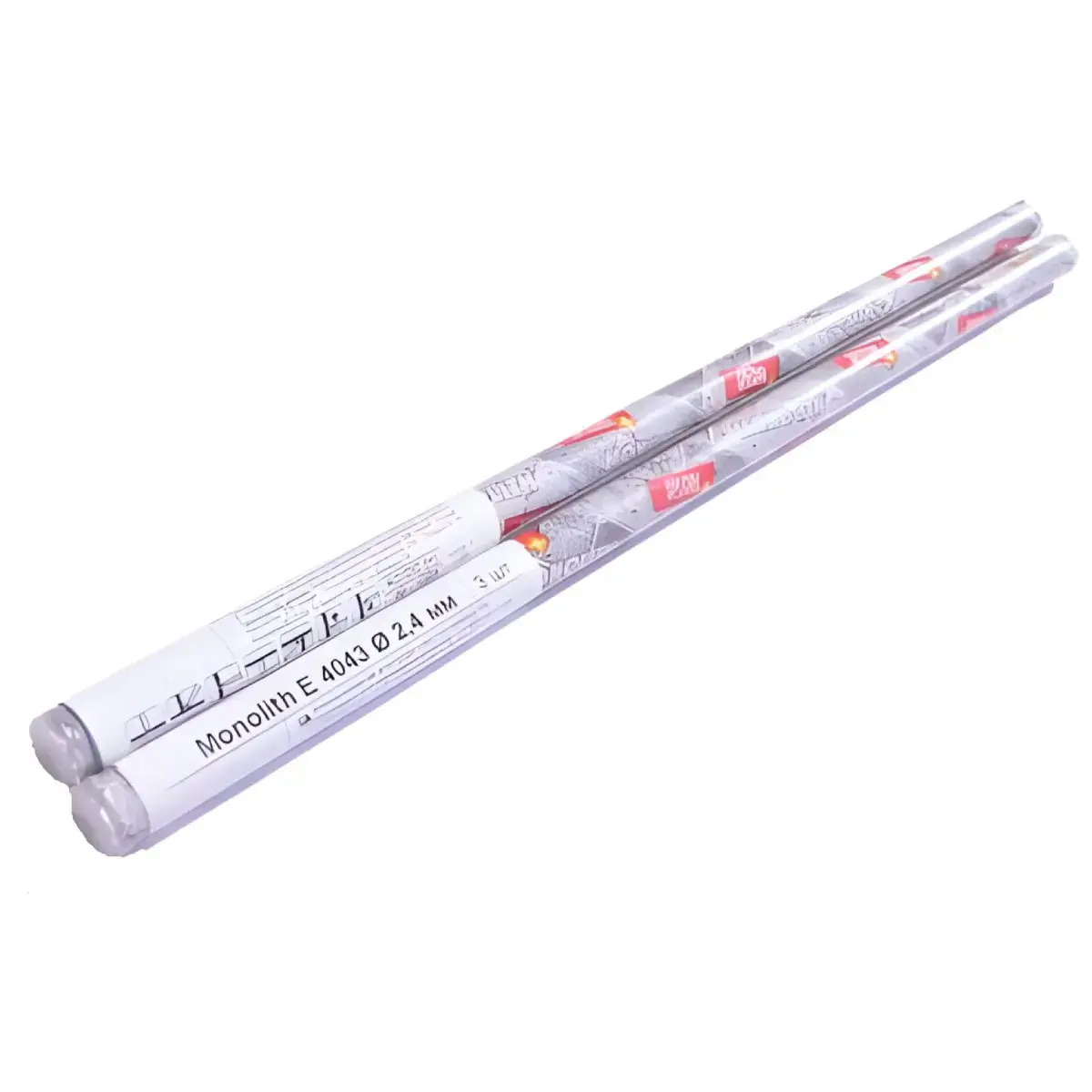 Monolith Electrodes E4043 2.5mm 3pcs for aluminum Si 5%
