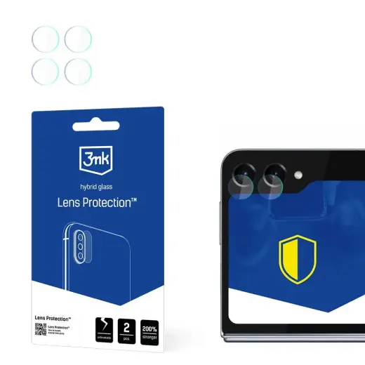 Samsung Galaxy Z Flip 5 (Front) - 3mk Lens Protectionâ¢