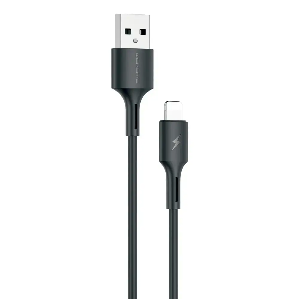 WK Design YouPin series cable USB - Lightning 3A Power Delivery 1m black (WDC-136i)